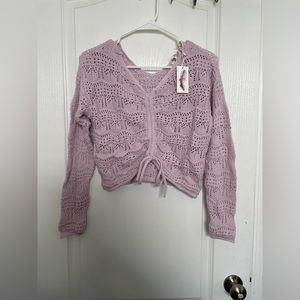 Jessica Simpson Knit Purple Sweater